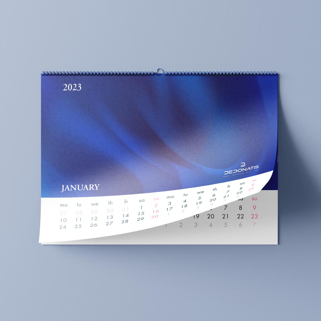 Calendriers muraux - Format paysage