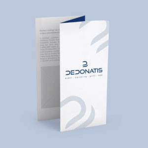 Dépliants 2 plis accordéon