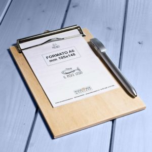 Tisch-Holzklötze für A6 Tischsteller